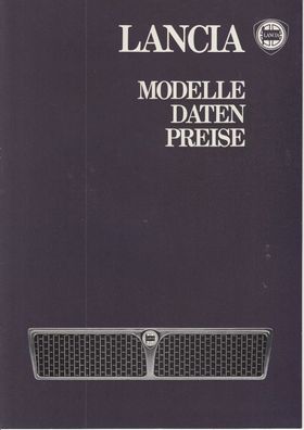 Lancia Modelle, Daten, Preise - Autoprospekt