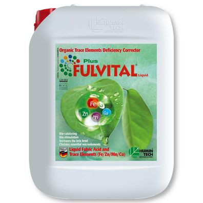 HuminTech Fulvital Plus Liquid 5 l Biostimulanz MIT ORG. Spurenelementdünger
