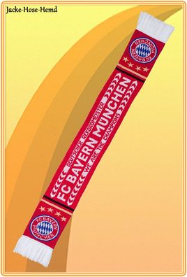 Fanschal Schal FC Bayern München "We are the Champions"