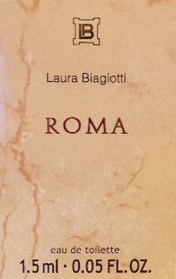 Laura Biagiotti ROMA 1,5ml Eau de Toilette Damen Duft Flakon - Reisegröße