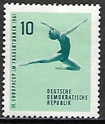 DDR postfrisch Michel-Nummer 830 mit Falz