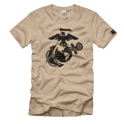 USMC Logo United States Marine Corps Einheit Einsatz US Army T-Shirt #702