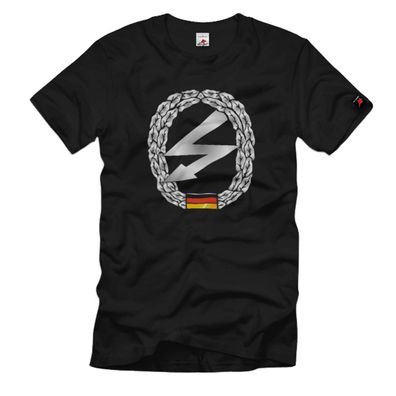 Fernmelder Barettabzeichen BW Fernmeldetruppe Heer Bundeswehr T-Shirt#567