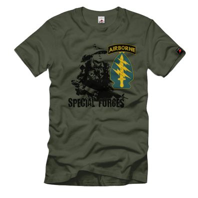 Special Forces Luftlande Spezialkräfte Kommando Spezialeinheit T-Shirt#35557