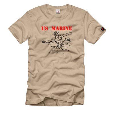 US Marine Soldat Amerika Us Army T-Shirt#109