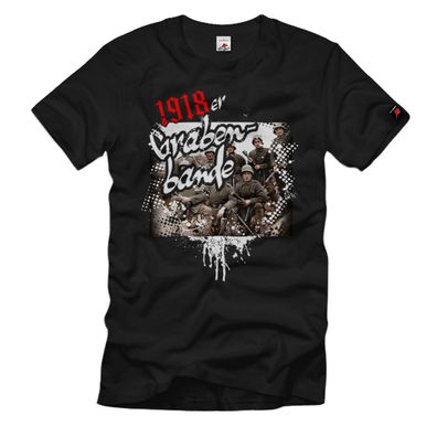 1918er Graben-Bande Gangsta-Rap WW1 Soldaten Humor Straßen T-Shirt #35878