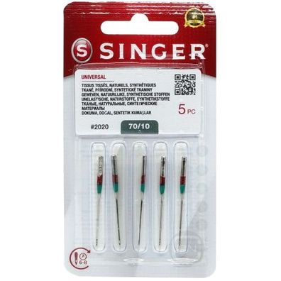 Universal Nadel Stärke 70 - 5er Pack SINGER