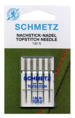 Topstitch Nadel, Stärke 70, 5er Pack (Schmetz)