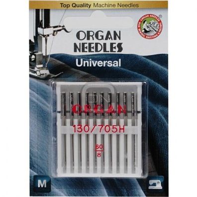 Universal Nadel Stärke 60, 10er Pack (ORGAN)