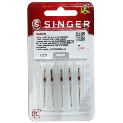 Universal Nadel Stärke 60 - 5er Pack SINGER