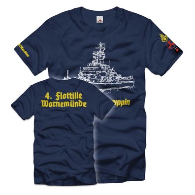 MSR 322 Neuruppin NVA Volksmarine Maschinist Obermaat Schiff DDR T-Shirt #36504