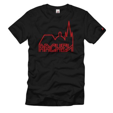 Aachen Dom Stadt Metropole Städteregion Heimat Öcher Bend T-Shirt #374