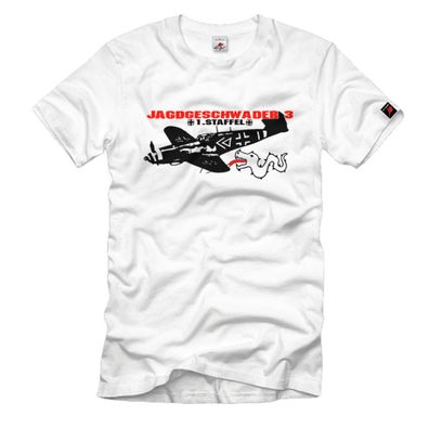 Jagdgeschwader 3 1. Staffel Udet Einsatzstaffel Me Bf 109 - T Shirt #1049