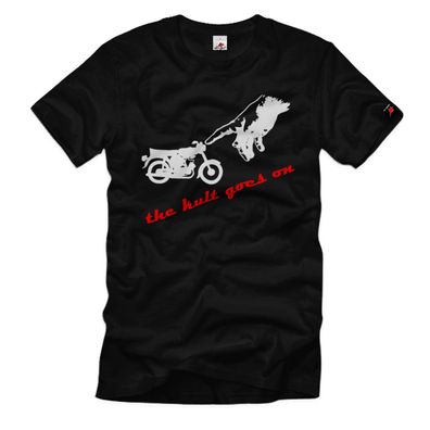 The kult goes on Moped Life Style Kult Vintage T-Shirt #143