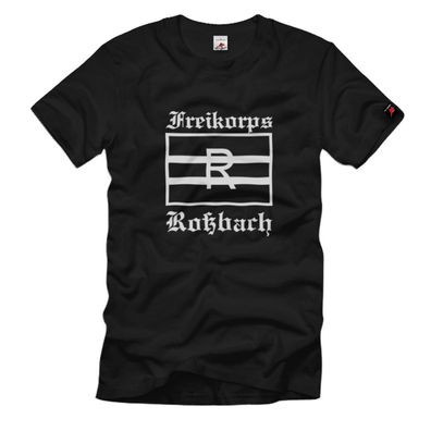 Freikorps Roßbach 1 schwarz Weimarer Republik Westpreußen - T Shirt #2011