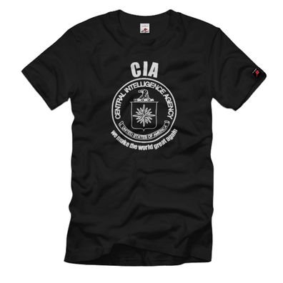 CIA Intelligence Agency USA America T-Shirt #25674