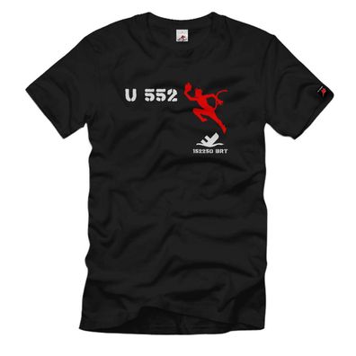 U552 Erich Topp U Boot Typ VII C Marine Wh T-Shirt #338