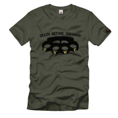 USMC Schlagring US Marine Corps Cross Gedenken US Marine Corps T Shirt#696
