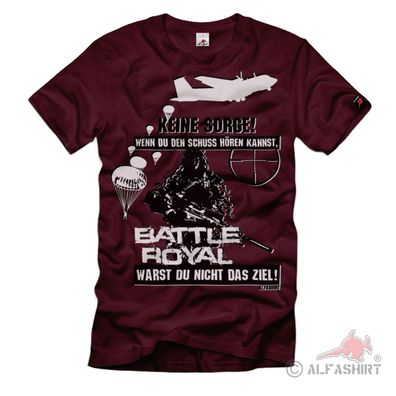 Battle Royal Shirt Gamer Sniper AX50 Cod Zone Zocker#35514