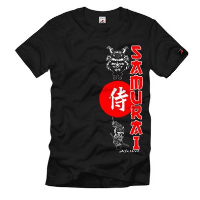 Samurai Japan Shogun Soldat Krieger Japanischer T-Shirt #35706