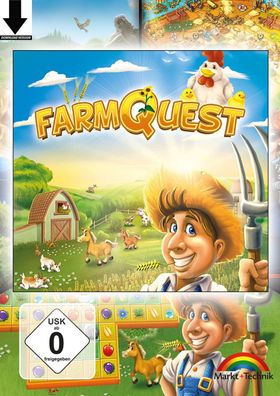 Farm Quest - Match 3 - Time-Management Spiel - PC - 3 Gewinnt - Download Version