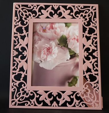 Deko Designe Bildraum mit Bild Wandbilder Pink Farbe mit Blumen und Vogel Motiv