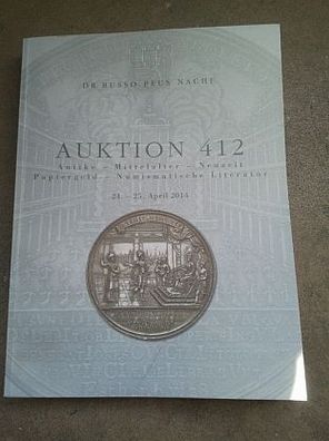 Auktionskatalog 412 Münzhandlung Peus Frankfurt gebraucht