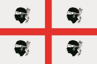 Fahne Flagge Sardinien alt Premiumqualität