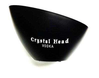 Crystal Head Vodka Kühler mit LED Beleuchtung Flaschenkühler Eiskühler Getränke
