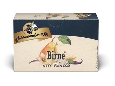 Goldmännchen Tee Früchtetee Birne Vanille