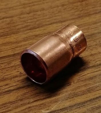 Kupfer-Fitting Absatznippel 15mm, 18mm, 22mm, 28mm, 35mm, 42mm