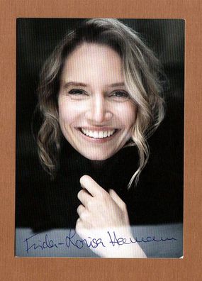 Frida Lovisa Hamann (deutsche Schauspielerin ) - persönlich signiert