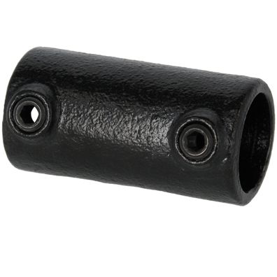 AVERDE Rohrverbinder Verlängerungsstück schwarz 3/4" (Ø 26,9 mm), außen
