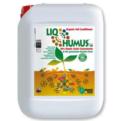 HuminTech Liqhumus 10 l Liquid 18 Huminsäuren Fulvosäuren Bodenverbesserer