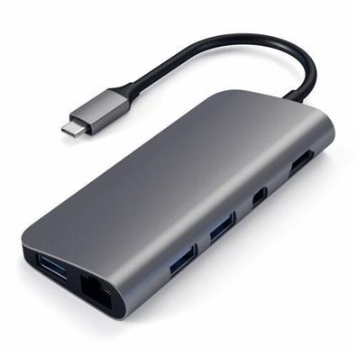 Satechi Type-C Multimedia Adapter für Macbook / Geräte mit USB-C Anschluss - Space