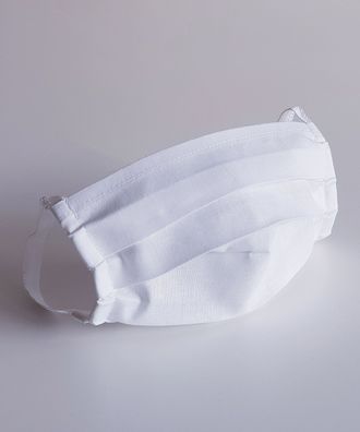 Mund-Nasen-Maske "Basic" 5er Set in Weiß