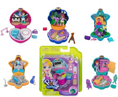 Polly Pocket micro Mattel Spielset Spielzeug Puppe Mädchen - sortiert - NEU
