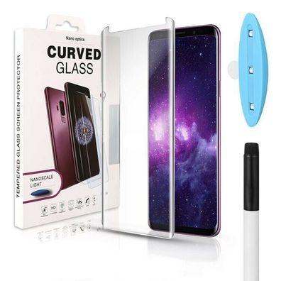 Samsung GALAXY S10+ Plus Liquid Hartglas 3D Full Glue Edge Curved Fingerprint