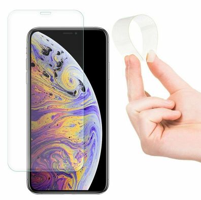 Wozinsky Nano Flexibel Hartglas Tempered Hybrid Schutzglas für iPhone 12 mini