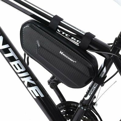 Wozinsky Robust Carbon Style Fahrradtasche Hardcase für den Fahrradrahmen 1,5 L