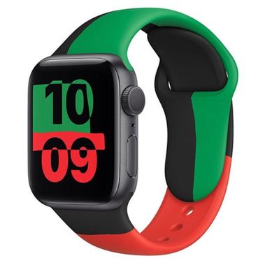 Black Unity Sport NEU Armband Uhren für Apple Watch Series SE/6/5/4/3