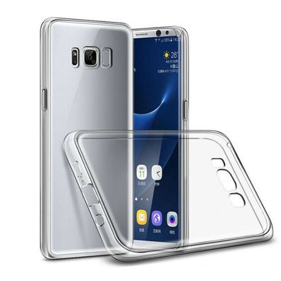 Samsung Galaxy S8 Back Case Schutzhülle Transparent TPU Case Hohe Qualität