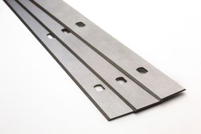 12 Stück Hobelmesser Wendemesser Systemhobelmesser 240x18,6x1mm 3 Löcher 100mm Loch