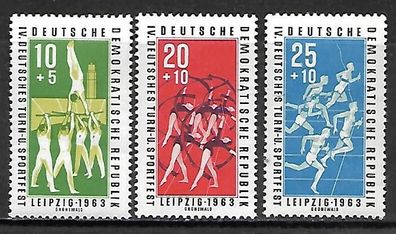 DDR postfrisch Michel-Nummer 963-965