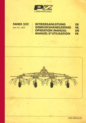 Betriebsanleitung für den PZ Zweegers Greenland Fanex 532