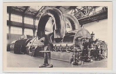 64228 Ak Elektrowerke Reichselektrowerke Generator Golpa / Zschornewitz um 1940