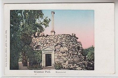 64443 Ak Wörlitzer Park Monument um 1910