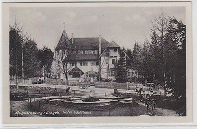 63736 Ak Augustusburg Erzgeb. Hotel Waldhaus um 1950