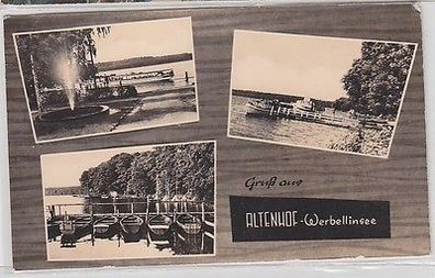 64144 Mehrbild Ak Gruß aus Altenhof Werbellinsee um 1960