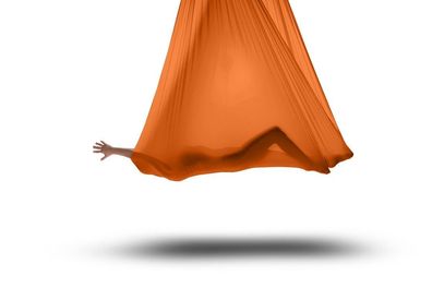 Aerial Yoga Tuch - Tuch für Aerialyoga orange